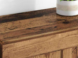 Wall-mounted Cabinet 2 pcs Old Wood 69.5 x 34 x 90 cm 3415558
