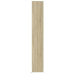 Highboard with LED Sonoma Oak 69x32.5x200 cm Engineered Wood 3307907
