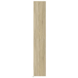 Highboard with LED Sonoma Oak 69x32.5x200 cm Engineered Wood 3307907