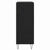 Sideboard Black Oak 69.5 x 34 x 90 cm Engineered Wood 887203