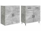 Cabinet Set 2 pcs Concrete Grey 66 x 34.5 x 89.5 cm 3416667