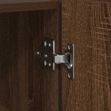 Sideboard Brown Oak 116 x 30 x 75 cm Engineered Wood 3333882