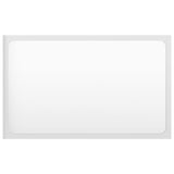 ZNTS Bathroom Furniture Set High Gloss White Engineered Wood 3071321
