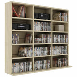 CD Cabinet Sonoma Oak 100x23x89.5 cm Engineered Wood 801790