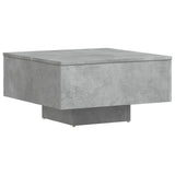 Coffee Table Concrete Grey 60x60x31.5 cm Engineered Wood 806889