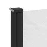 Retractable Side Awning White 180x500 cm 4004451