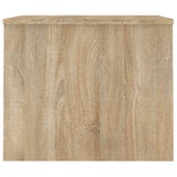 Coffee Table Sonoma Oak 80x50.5x41.5 cm Engineered Wood 809641