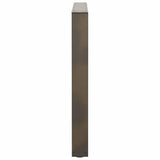 Dining Table Legs V-Shape 3 pcs Natural Steel 80x cm Steel 4012667
