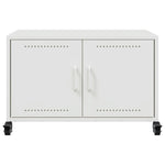 ZNTS TV Cabinet White 68x39x43.5 cm Steel 846643