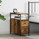 Bedside Cabinet Old wood 30 x 60 x 60 cm Engineered wood 871271