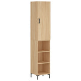 Highboard Sonoma Oak 34.5x34x180 cm Engineered Wood 3198980