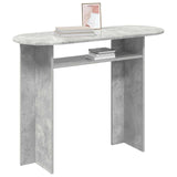 Console Table Concrete Grey 100 x 39.5 x 75 cm Engineered Wood 8001161