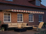 Manual Awning Frame with LEDs 3.5 x 2 m 3420770
