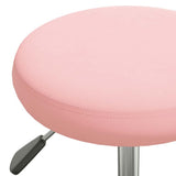 Office Swivel Chair Pink Velvet 333179