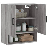 Wall Cabinet Grey Sonoma 60x31x70 cm Engineered Wood 829914