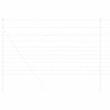 Field Fence Silver 50 x 1.4 m Galvanised steel 42005843