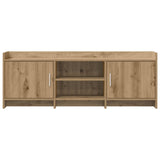 TV Cabinet 130 x 33 x 47 cm Artisan Oak Engineered Wood 8011178