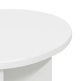 Side Table 2 pcs White 39 x 38 cm Engineered Wood 8001080