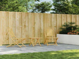 3 Piece Bistro Set Bamboo 3278522