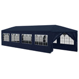 Garden Marquee 3x12 m Blue 91430