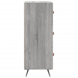 Sideboard Grey Sonoma 34.5x34x90 cm Engineered Wood 828578