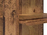 Corner Desk Old Wood 140 x 113.5 x 75 cm Engineered Wood 869560
