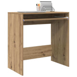Desk with Drawer Artisan Oak 77.5 x 43 x 79 cm Engineered Wood 869521