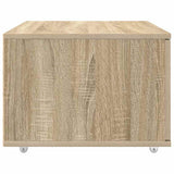 Drawer Cabinet with Wheel Sonoma Oak 55 x 45 x 31 cm 869308