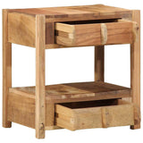 Side Table with Drawer Brown 43 x 32 x 46 cm Solid Reclaim wood 4019625