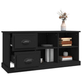 TV Cabinet Black 102x35.5x47.5 cm Engineered Wood 816177