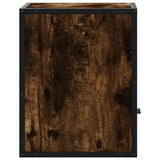 Wall-mounted Bedside Cabinets 2 pcs Smoked Oak 40x31x39.5 cm 848739