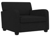 Armchair Black Fabric 42043395