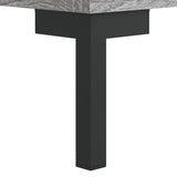 Highboard Grey Sonoma 69.5x34x180 cm Engineered Wood 3189259