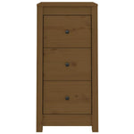 Sideboards 2 pcs Honey Brown 40x35x80 cm Solid Wood Pine 813746