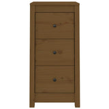 Sideboards 2 pcs Honey Brown 40x35x80 cm Solid Wood Pine 813746