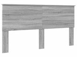 Bed Frame with Drawer Grey Sonoma 140 x 200 cm Engineered Wood 3409654