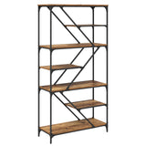 Bookshelf Old Wood 91 x 36 x 176 cm Engineered Wood 882778
