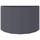 Planter Anthracite 90 x 45 x 50 cm Steel 883712
