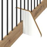 Dog Gate with Stands 2 pcs Artisan Oak 100 x 100 cm 892030