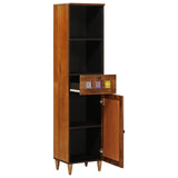 Bathroom Cabinet with Drawer with Shelf Walnut 38 x 33 x 160 cm 4018246