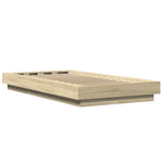 Bed Frame without Mattress Sonoma Oak 100x200 cm 3281205