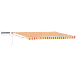 Electric Retractable Awning Multicolour 4 x 2 m 3419919