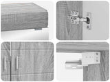 Bathroom Furniture Set TULUM 2 pcs Grey Sonoma 60 x 34 x 63 cm 3398020