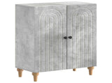 Bathroom Storage Cainet ALKMAAR Concrete Grey 59.5 x 31 x 80 cm 896178