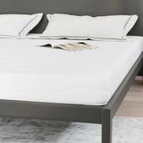 Mattress White 200 x 200 cm Gel Memory Foam 4106321
