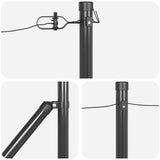 Fence Post Other 26 pcs Silver 3.2 x 3.2 x 120 cm Steel 3350189