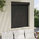 Roller Shutter Aluminium 100x120 cm Anthracite 144979