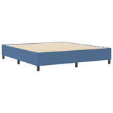 Platform Bed Frame Blue 180 x 200 cm Fabric 3337425