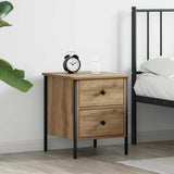 Bedside Cabinet with Drawer Artisan oak 40 x 42 x 50 cm 871247