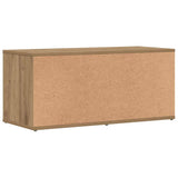 TV Cabinet Artisan Oak 80x34x35.5 cm Engineered Wood 856011
